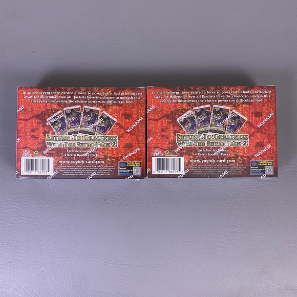 retro pack 2 booster box Yu-Gi-Oh! - Each Retro mini box contains 3 booster packs and 1 Gorz The Emissary of Darkness secret rare card. Yu-Gi-Oh! Retro Pack 2 Booster